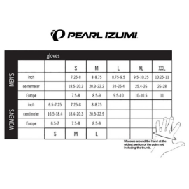 Guantes Pearl Izumi Select negro rojo